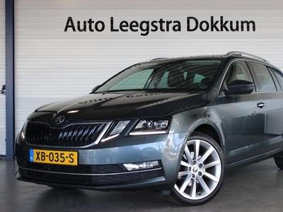 Škoda Octavia Combi 1.5 TSI Style Business Pano | Afn. Trekhaak | Keyless | LED | Canton | Leder | Stoelverw. | Elektr. Klep | 18