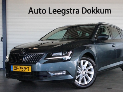 Škoda Superb Combi 1.5 TSI ACT Style Business Trekhaak | Carplay | Xenon/LED | Stoelverw. | Voorruitverw. | Sfeerverl. | Keyless | Canton | PDC V+A | 17