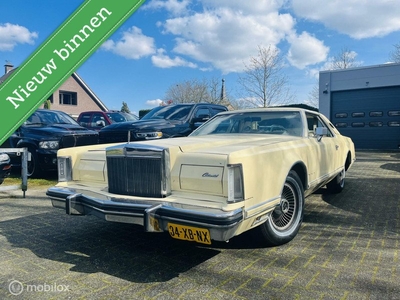 Lincoln Continental Mark V 455 Cu V8 LPG 1978