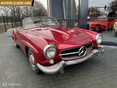 Mercedes 190SL CABRIOLET 2 TOPS MANUAL TRANSMISSION