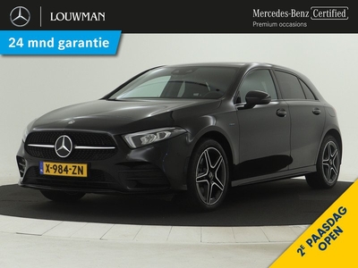 Mercedes-Benz A-Klasse 250 e AMG Limited | Apple Carplay | Sfeerverlichting | Nightpakket | MBUX augmented reality voor navigatie | Inclusief 24 maanden MB Certified garantie voor Europa.