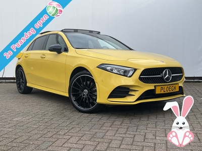 Mercedes-Benz A-Klasse 250 e PHEV AMG Panodak Stoelverw Yellow star Limited Business Plug-in