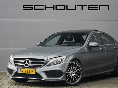 Mercedes-Benz C-Klasse 180 AMG Premium Pano Leer Led 19