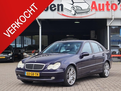 Mercedes-Benz C-klasse 180 Elegance Airco, Cruise control, Radio cd speler