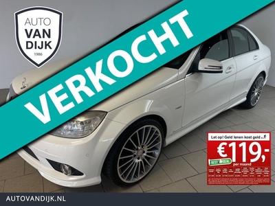 Mercedes-Benz C-klasse 180 K Business Class Avantgarde AMG PAKKET AUTOMAAT AIRCO NAVI CRUISE VELGEN ZEER NETTE AUTO