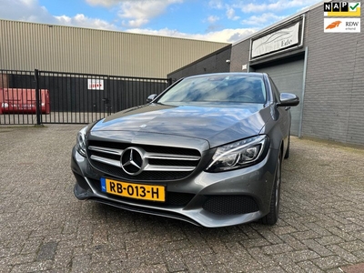 Mercedes-Benz C-klasse 220 CDI Aut. Clima Cruise Navi Full Led Leder Schuifdak PDC LM-Wielen.