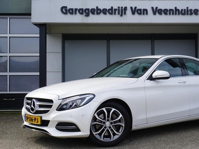 Mercedes-Benz C-klasse 250 211pk Prestige Burmester Luchtvering LED Head-up Gr-Navi *Diamant White Pearl Metallic* 134245km!