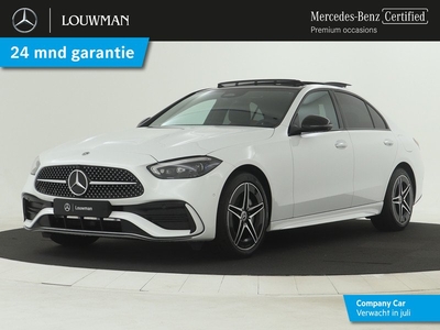 Mercedes-Benz C-Klasse 300 e AMG Line | Trekhaak | Premium sfeerverlichting | AMG Premium Plus | Nightpakket | KEYLESS GO-comfortpakket | Burmester® 3D surround sound system | Panoramaschuifdak | USB-pakket plus |