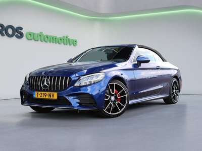 Mercedes-Benz C-Klasse Cabrio 200 AMG Line | STOELVERKOELING | STOEL/NEKVERWARMING | C63 UITGEVOERD | CARPLAY |