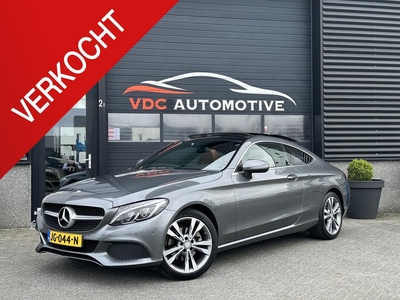 Mercedes-Benz C-Klasse Coupé 200 Pano | Bruin Leder | Trekhaak | 1e Eigenaar | LED ILS | Org NL | Dealer Onderhouden