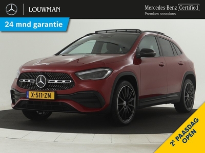 Mercedes-Benz GLA 250 e AMG Plug-In Hybride Limited | Night Pakket | Panoramadak | AMG Line | Inclusief 24 maanden Mercedes-Benz Certified garantie voor Europa.