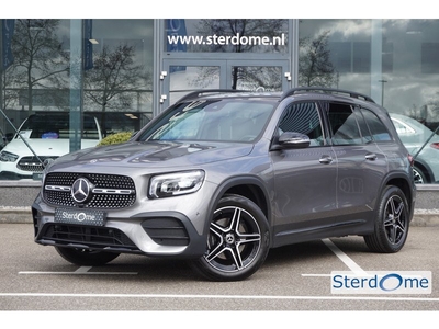 Mercedes-Benz GLB 200 AMG Line l 164 PK l MBUX audio l DISTRONIC l LED High Performance l THERMOTRONIC l Elektrisch bedienbare achterklep l Nightp Alarm klasse 3 l Actieve PTS l Sfeerverlichting l Wegklapbare originele trekhaak l Keyless Go l