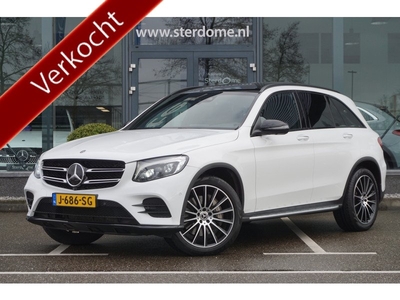 Mercedes-Benz GLC 300 4MATIC l AMG line l 245 PK l Panoramadak l Burmester l Stoelkoeling en stoelverwarming l Keyless Go l Distronic l Trekhaak w Adaptief LED high intelligent l Warmte werend en geluidswerend glas l Comand l 360 gr Camera l PTS l