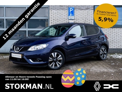 Nissan Pulsar 1.2 DIG-T 116 PK Connect Edition | Camera achter | ECC | LM Velgen | Navigatie | incl. Bovag rijklaarpakket met 12 maanden garantie