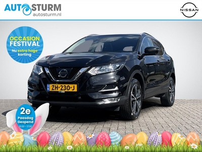 Nissan Qashqai 1.2 N-Connecta Design Pack | Panoramadak | Navigatie | 360° Camera | Keyless Entry | Cruise & Climate Control | Rijklaarprijs!