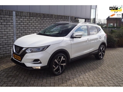 Nissan Qashqai 1.2 Tekna Leder Stoelverw Panodak LED Kopl