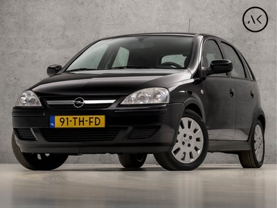 Opel Corsa 1.2-16V Silverline Sport (YOUNGTIMER, LOGISCH NAP, 5 DEURS, AIRCO, LM VELGEN, ELEK RAMEN, NIEUWE APK, TREKHAAK, NIEUWSTAAT)