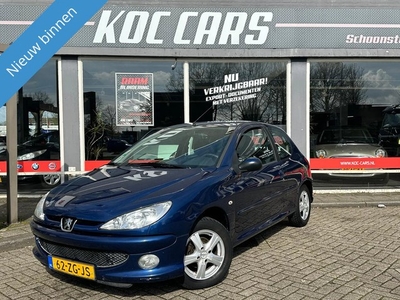 Peugeot 206 3-Deurs 1.4 Forever Airco, Elek.ram, LM velg.