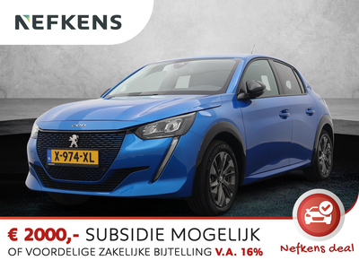 PEUGEOT 208 e-208 EV 50 kWh Allure Pack 136pk Automaat | Navigatie | Climate Control | Cruise Control | Parkeersensoren Achter | Voorstoelen Verwarmd