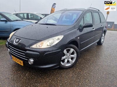 Peugeot 307 SW 1.6-16V Premium/ 7 stoelen/2e eigenaar/panorama/apk31-03-2025/airco/goed onderhouden/rijd schakelt perfect/inruilen