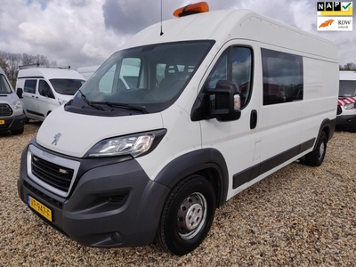 Peugeot Boxer 435 2.2 HDI L3H2 XR Dubbele cabine ,6 persoons , 1e eig , Nette bus , Camera