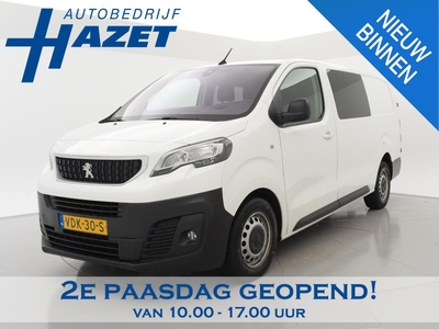 Peugeot Expert 2.0 BLUEHDI DUBBEL CABINE 6-PERS. + ADAPTIVE CRUISE / LEDER / HEAD-UP / CAMERA / CARPLAY / NAVIGATIE / TREKHAAK