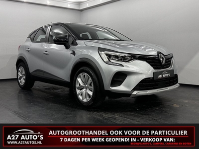 Renault Captur 1.0 TCe 90 Evolution Navi, Parkeer sensoren, rijstrook correctie, keyless go, 3 jaar garantie