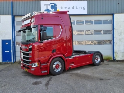 Scania R450 4x2, PTO, kipper hydrauliek, Full air.