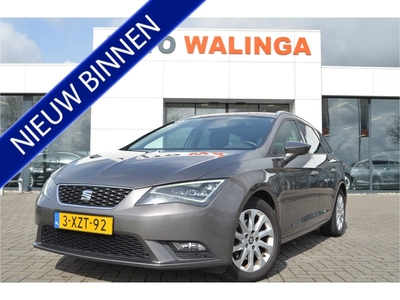 SEAT León ST 1.6 TDI Style Business Eco Full LED | Navi | Trekhaak | Climate | PDC V+A | Cruise | Bluetooth | LMV