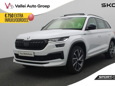 Skoda Kodiaq 7 pers. 1.5 TSI 150PK DSG Sportline Business | Pano | Leer | Matrix LED | Keyless | Camera | Navi | 20 inch