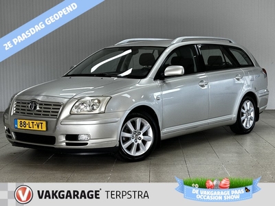 Toyota Avensis wagon 1.8 VVTi Linea Luna/ Trekhaak!/ 16''LMV/ Clima/ Multi.Stuur/ Elek.Pakket/ Isofix/ Radio-CD/ Metallic Lak.