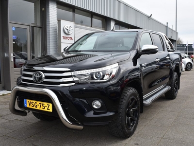 Toyota Hilux 2.4 D-4D-F Double Cab Executive Plaatje 62000 km Trekhaak Navigatie Rolloverbar Lederen bekleding