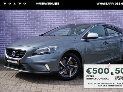 Volvo V40 1.5 T2 R-Design 120PK! | Bi-Xenon | Cruise control | Climate | verwarmde voorstoelen | stand kachel | High performance audio | verwarmde voorruit |