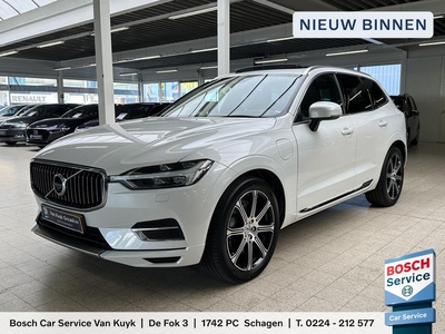 Volvo XC60 2.0 T8 Twin Engine AWD Inscription NL AUTO / AUTOMAAT / TREKHAAK / ADAPTIVE CRUISE / HIGHWAY ASSIST / KANTEL-SCHUIFDAK / STOEL&STUURVERWARMING / ACHTERBANK VERWARMD / HEAD-UP DISPLAY / LUCHTVERING / APPLE CARPLAY&ANDROID AUTO / NAV / DAB