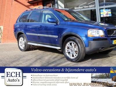 Volvo XC90 VERKOCHT -- 2.5T Aut. Ocean Race, 7 zits, Leer, Youngtimer, Trekhaak