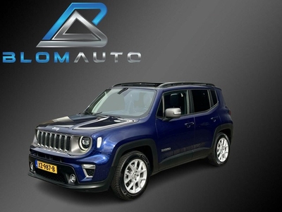 Jeep Renegade 1.3T AUT 150PK Ltd ACC+SCHUIFDAK+LED+LEDER