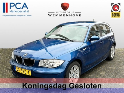 BMW 1-serie 118i 5-Deurs/Airco/Alu wielen (bj 2005)