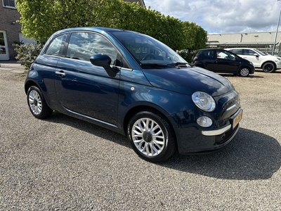 Fiat 500 0.9 TwinAir Lounge. Airco,Panoramadak,LM velgen.