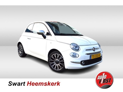 Fiat 500 0.9 TwinAir Turbo Collezione Panoramadak Navi