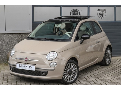 Fiat 500 1.2 Cult 1e eig Navi Leder Schuifdak Uniek Garantie