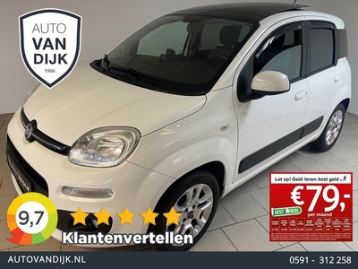 Fiat Panda 0.9 TwinAir Lounge Turbo 86PK AIRCO NAVI PANO