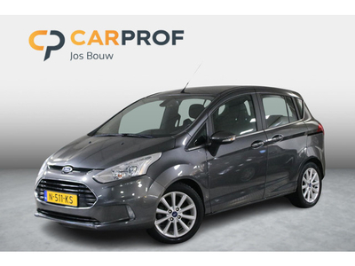 Ford B-MAX 1.0 EcoBoost Titanium 125 PK. Clima - Cruise - Lichtmetaal - Elek. ramen - Bluetooth.