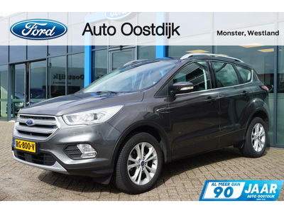 Ford Kuga 1.5 EcoBoost Titanium 120PK Elek. Trekhaak Adaptieve Cruise Camera Voorruitverwarming Navi Parkeersensoren Climate *Dealer Onderhouden*