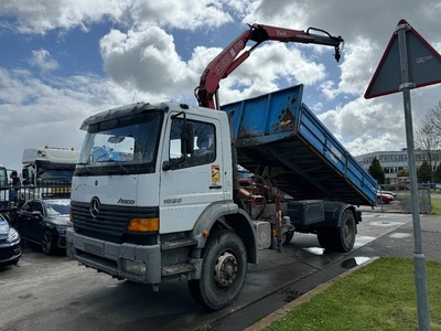 Mercedes-Benz Atego 1823 4X2 + FASSI F110A.21 + TIPPER -