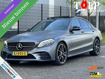 Mercedes C-klasse 200 Business Solution AMG 2019 184pk pano