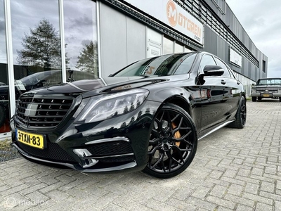 Mercedes S-klasse 400 HYBRID Triple Black AMG VERKOCHT!