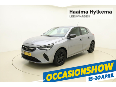 Opel Corsa 1.2 Elegance | Navigatie via Apple carplay | Parkeersensoren | Airco | Cruise control | DAB Radio | Lichtmetalen velgen Black