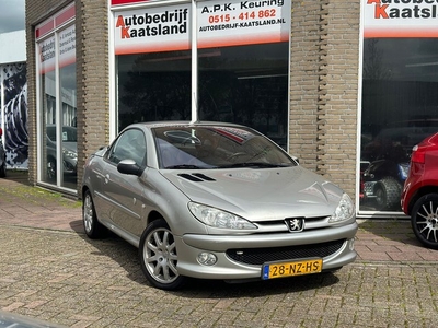 Peugeot 206 CC 1.6-16V Roland Garros - Lederen Bekleding -