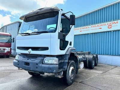 Renault Kerax 320 6x4 FULL STEEL CHASSIS (MANUAL GEARBOX /