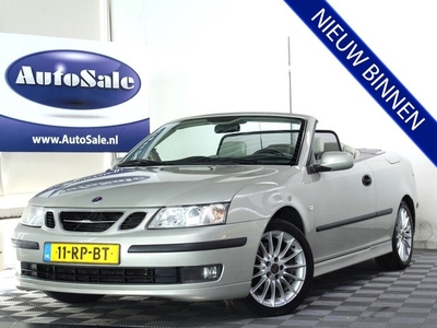 Saab 9-3 Cabrio 1.8t Vector AUT NAP LEDER CRUISE PDC CLIMA